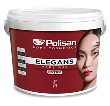 Polisan Elegans Su Bazlı Yarı Mat İç Cephe Boyası 15 lt Dingin Gri