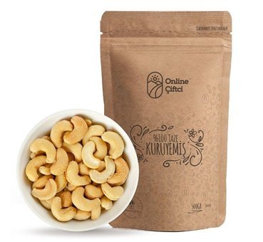Onlineçiftçi Kavrulmuş Kaju 500 gr