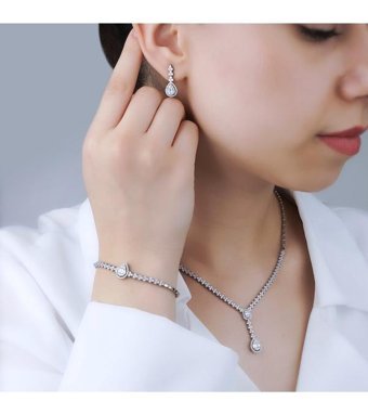 Nadia's Jewelery Altın Pırlanta Kolye