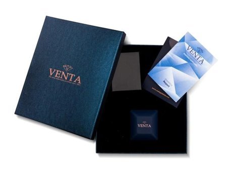 Venta Pırlanta 0.10 Karat Yuvarlak Kesim 14 Ayar Altın Tektaş Pırlanta Kolye 42 Cm