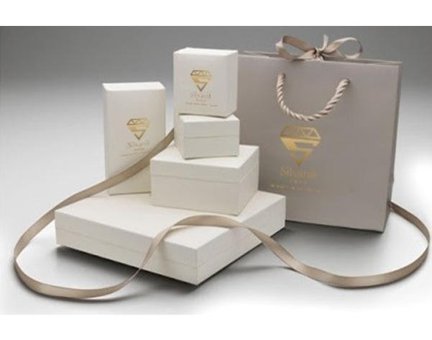 Silvanit Pırlanta 0.40 Karat Oval Kesim Safir Taşlı 14 Ayar Altın Pırlanta Kolye