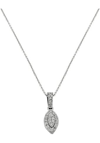 Pirnus Diamond 0.16 Karat Yuvarlak Kesim 14 Ayar Altın Pırlanta Kolye 42 Cm