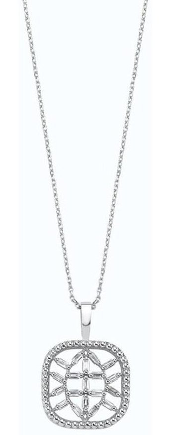 Altınbaş 0.19 Karat Yuvarlak Kesim Sertifikalı 14 Ayar Altın Mdd048 Pırlanta Kolye 40 Cm
