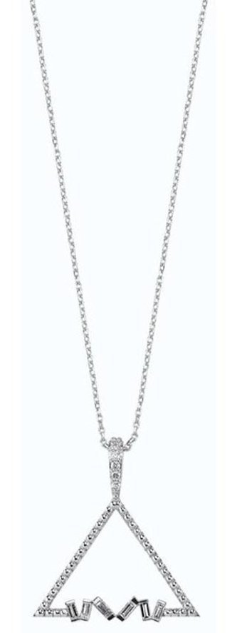 Altınbaş 0.11 Karat Yuvarlak Kesim Sertifikalı 14 Ayar Altın Mdd047 Pırlanta Kolye 40 Cm