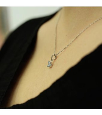 Lova Pırlanta 0.20 Karat Yuvarlak Kesim 14 Ayar Altın Tektaş 2010009 Pırlanta Kolye 42 Cm