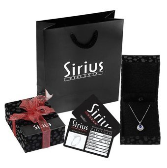 Sirius Pırlanta 0.28 Karat Yuvarlak Kesim Beyaz Taşlı Altın Elmas Kolye 42 cm