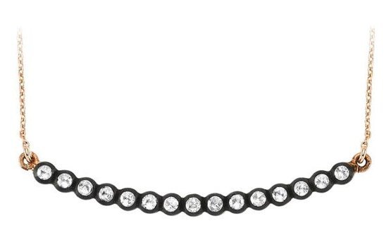 Sirius Pırlanta 0.43 Karat Yuvarlak Kesim Beyaz Taşlı Altın Elmas Kolye 42 cm