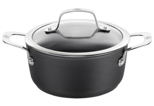Ballarini Alba 750024850 Cam Kapaklı Granit Derin Tencere
