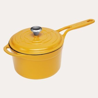 Pot Art Mini Döküm 18 cm Derin Tencere Sarı