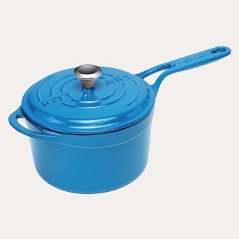 Pot Art Mini Döküm 18 cm Derin Tencere Mavi