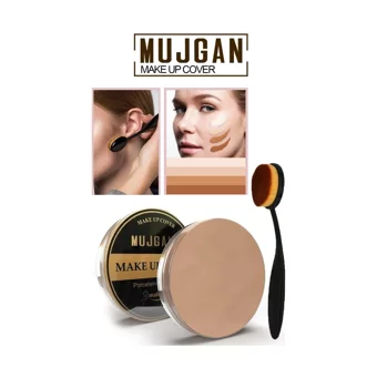 Mujgan Make Up Cover Porselen 212 Nemlendiricili Göz Altı ve Yüz Krem Pot Kapatıcı