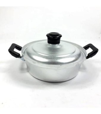 Abnturk Natural Alüminyum 24 cm Karnıyarık Tencere