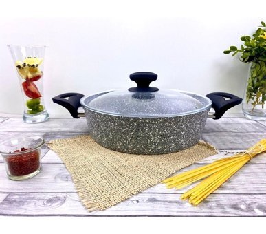 Evita Eco Bio Granit 26 cm Basık Tencere