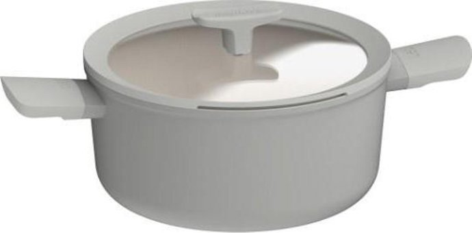 Berghoff Leo Balance 3950429 Cam Kapaklı Alüminyum 24 cm Derin Tencere