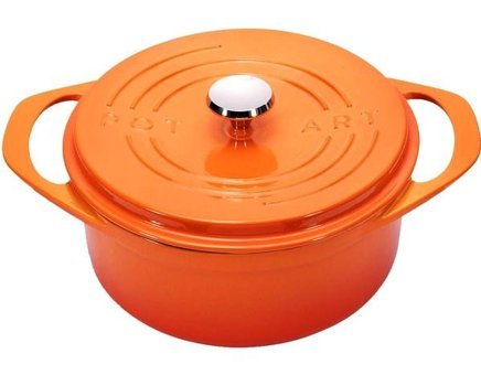 Pot Art Peach Döküm 24 cm Derin Tencere
