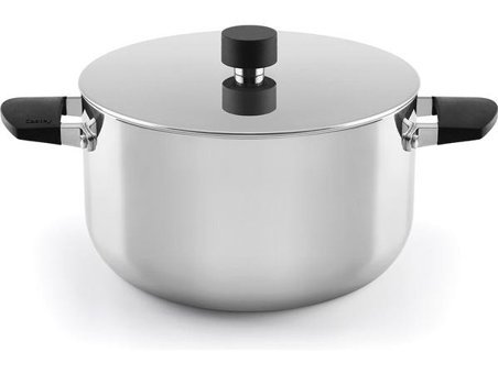Castey Baltic Çelik 24 cm Derin Tencere