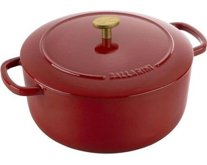 Ballarini Bellamonte Döküm 24 cm Derin Tencere Kırmızı