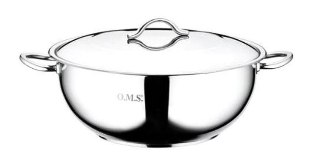 Oms Collection 2006 İndüksiyon Paslanmaz Çelik 28 cm Derin Tencere
