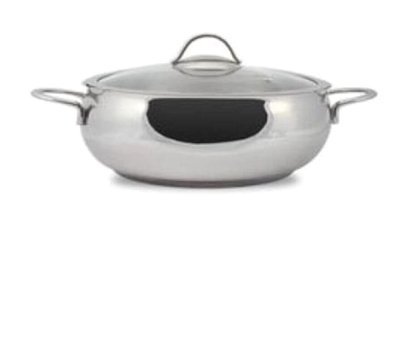 Gülsan KR026 Cam Kapaklı Çelik 26 cm Derin Tencere
