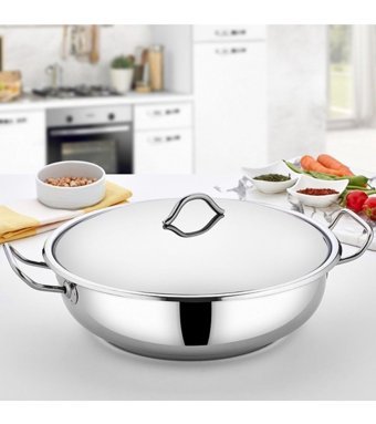 Gülsan Mega MGB30 Çelik 30 cm Basık Tencere