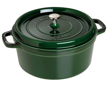 Staub La Cocotte Döküm 28 cm Derin Tencere Yeşil