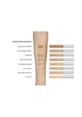L'oreal Paris True Match 2Rc Rose Vanilla Nemlendiricili Göz Altı ve Yüz Likit Fırça Kapatıcı