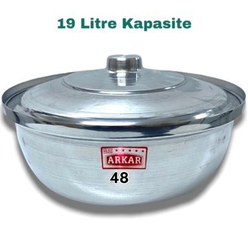 Arkar Helvane Alüminyum 48 cm Derin Tencere