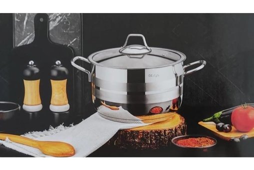 Özlife Ekin 4005 Çelik 22 cm Derin Tencere