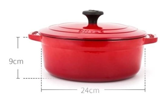 Staub 405116825 Döküm 24 cm Derin Tencere