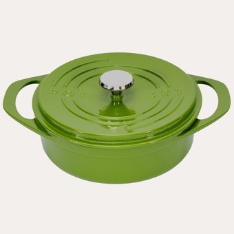 Pot Art Döküm 26 cm Derin Tencere Yeşil