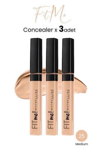 Maybelline Fit Me 25 Göz Altı ve Yüz Likit Fırça Kapatıcı