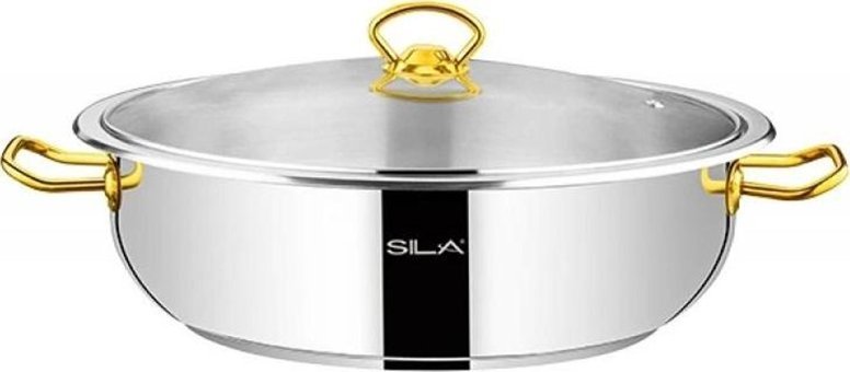 Sıla Gold Çelik 26 cm Karnıyarık Tencere
