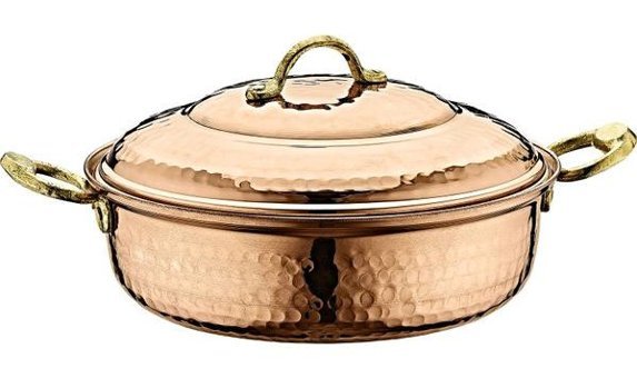 Oms Collection 9210 Bakır 24 cm Karnıyarık Tencere