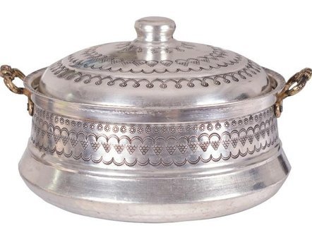 Bakır Concept Mardin Işlemeli Bakır 29 cm Derin Tencere