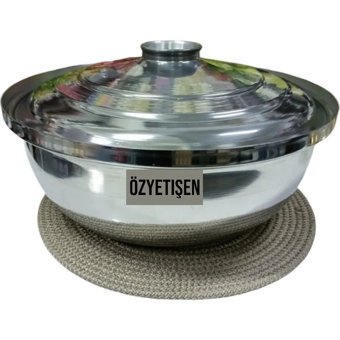 Özyetişen Metal Helvane Alüminyum 50 cm Derin Tencere