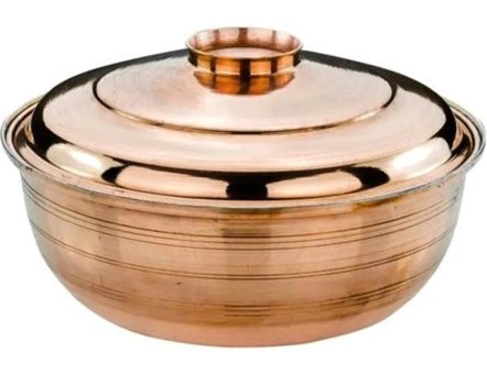 Özyetişen Metal Helvane Bakır Derin Tencere