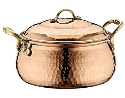Oms Collection 9200 Dövme Bakır 24 cm Derin Tencere