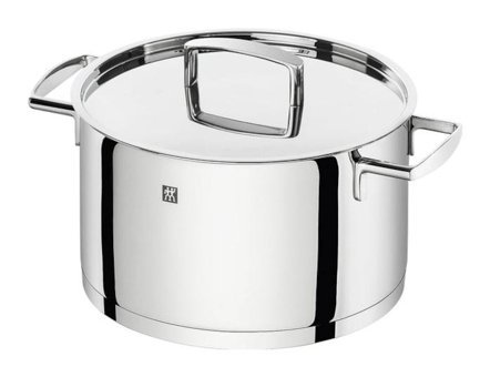 Zwilling Passion Cam Kapaklı Paslanmaz Çelik 20 cm Derin Tencere