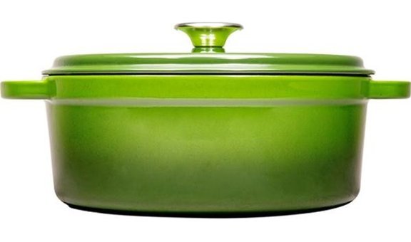 Sürel Döküm 24 cm Derin Tencere Yeşil