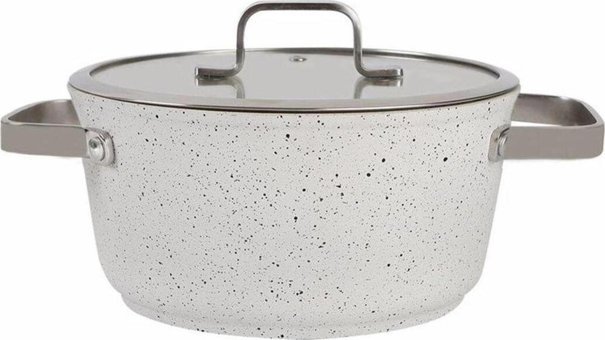 Porland Bianco Granit 20 cm Derin Tencere