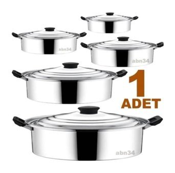 Abnturk Alüminyum 32 cm Karnıyarık Tencere