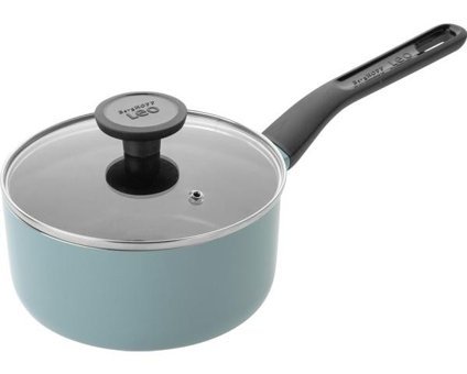 Berghoff Leo Slate Cam Kapaklı Alüminyum 18 cm Derin Sos Tencere
