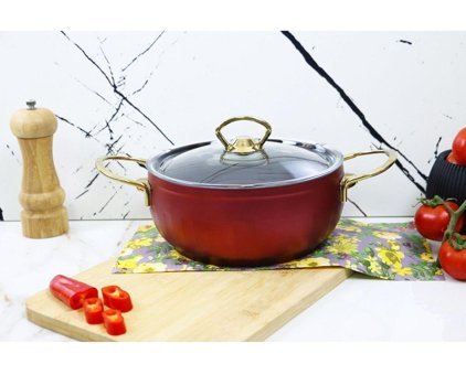 Evita Eco Gold Granit 20 cm Derin Tencere