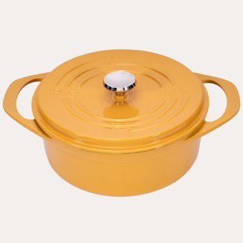 Pot Art Döküm 28 cm Derin Tencere Sarı