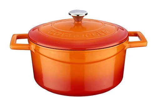 Lava Folk Döküm 20 cm Derin Tencere Turuncu