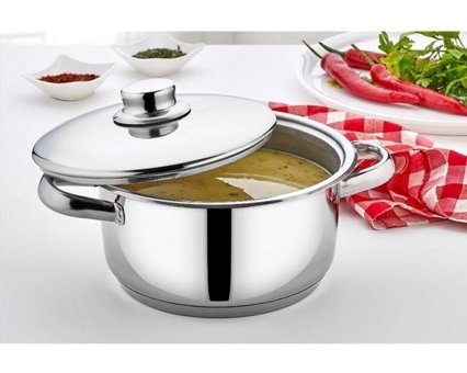 Gülsan Mega ET-CL154 Çelik 24 cm Derin Tencere