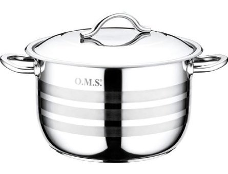 Oms Collection 2005 Paslanmaz Çelik 22 cm Derin Tencere