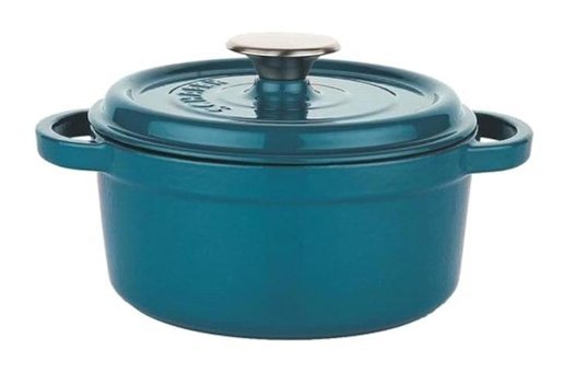 Schafer Guss Chef Döküm 20 cm Derin Tencere Turkuaz