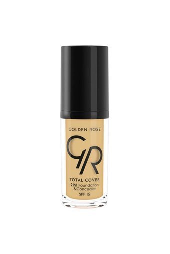Golden Rose Total Cover 2İn1 Mini No:11 Nemlendiricili Göz Altı ve Yüz Likit Fırça Kapatıcı