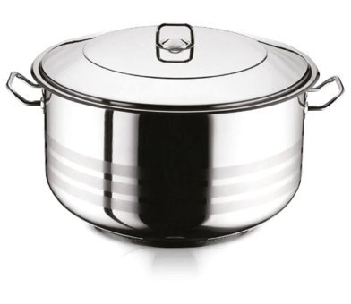 Hascevher Gastro Çelik 45 cm Derin Tencere